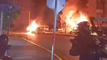 Tartıştığı kız arkadaşı ile annesinin araçlarını kundakladı