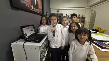 Öğrenciler Radyo nBi ile Haber Sunuyor