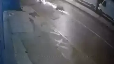 Ataşehir'de Motosiklet Kazası: Sürücü Yaralandı