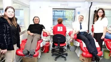 Başkan Erol'dan anlamlı hareket : 'Bir Ünite Kan, Bir Hayat'