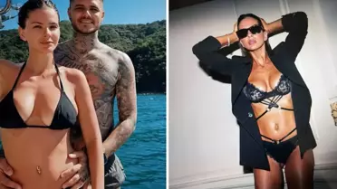 İcardi, sevgilisinin iç çamaşırlı pozlarını paylaştı