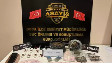 Buca'da Uyuşturucu Operasyonu: 8 Gözaltı