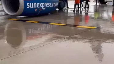 Antalya'da Uçak Arızası