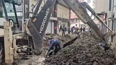 Tokat'ta Göçükte Kalan İşçi Kurtarıldı