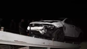 Çarşamba'da Otomobil Fındık Bahçesine Uçtu