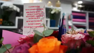 Sevgililer Günü Çiçek Talepleri Yükseldi