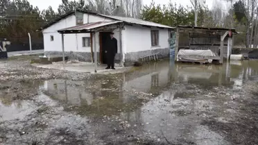 Sivas'ta Su Baskınları: Evler Sular Altında