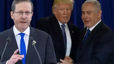 Trump'tan Netanyahu fırçası! Herzog'dan tek cümlelik yanıt geldi