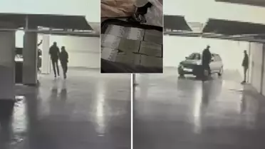 30 milyon dolarlık soygunun kamera görüntüleri ortaya çıktı