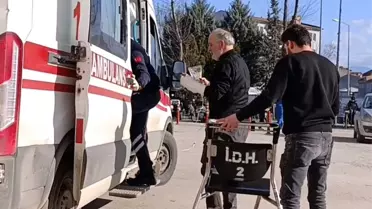 Motorlu Testereyle Ağaç Budarken Bileğini Kesti