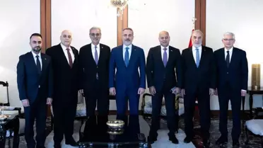 Fidan, Gazze Yönetimi Başkanı ile Görüştü