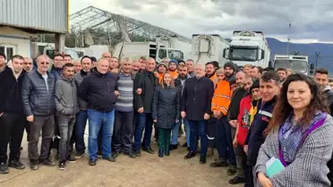 Başkan Tekin'den Biosun işçilerine ekstra zam