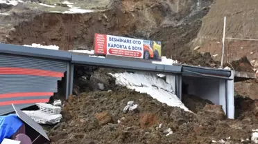 Bitlis'te Toprak Kayması: Olası Felaket Önlenmiş Olacak