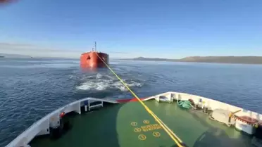 Çanakkale Boğazı'nda Gemi Arızası