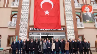 Erzincan'da yeni öğretmenevi hizmet binası Binali Yıldırım'ın katılımı ile hizmete açıldı