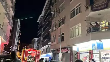 Kastamonu'da korkutan çatı yangını