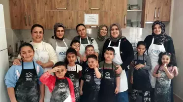 Köşk'te Anne-Çocuk Mutfak Atölyesi