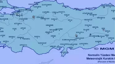 Kuraklık haritası son yağışlarla yeşile döndü