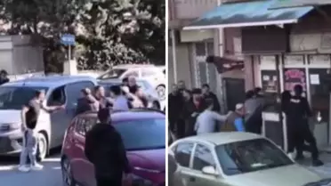 Madde bağımlısı şahıs 'Ne geziyorsunuz burada?' diyerek polislere satırla saldırdı