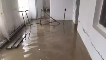 Muş'ta Sağanak Su Baskınları Yaşattı