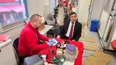 Şaphane'de Kan Bağışı Kampanyası