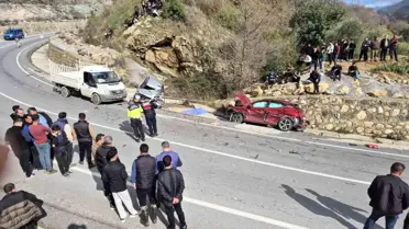 Alanya'da Trafik Kazası: 1 Ölü, 3 Yaralı