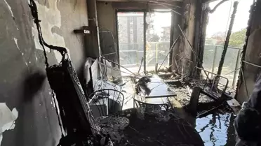 Alanya'da Apartman Yangını Paniğe Neden Oldu