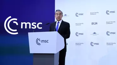 Wang Yi Münih'te Konuştu