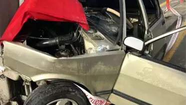 Ankara'da trafik kazası: Sürücü sıkıştı