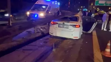 Ataşehir'de Kaza: 2 Yaralı