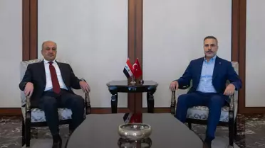 Hakan Fidan ve Irak Savunma Bakanı Görüştü