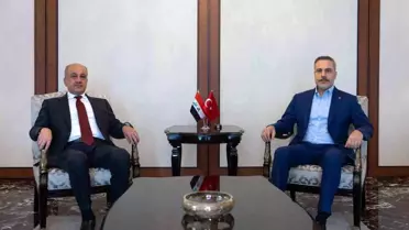 Fidan ve Iraklı Bakan Görüştü