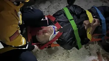 Ayvalık'ta İnşaatta Kaza: Aziz K. Kurtarıldı