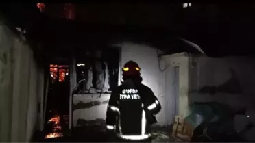 Bursa'da Müstakil Evde Yangın