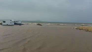 Lodos Fırtınası Çanakkale'yi Vurdu