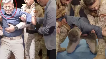 Bakana canlı yayında elektroşok! Acılar içinde yere devrildi