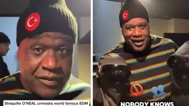 Cumhurbaşkanı Erdoğan ile basketbol oynayan Shaquille O'Neal, Türk bayraklı şapka ile video paylaştı