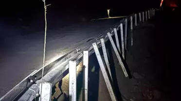 Aydın'da Yol Göçtü