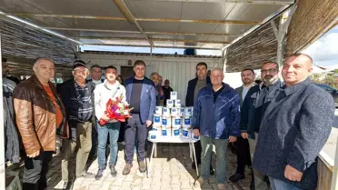 İzmir'de küçük ölçekli balıkçıyla dayanışma eli