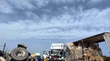 Manisa'da Trafik Kazası: 5 Yaralı