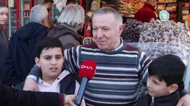 Eminönü'nde Ramazan Alışverişi Yoğunluğu