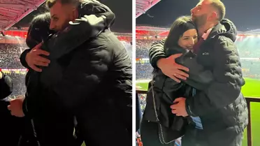 Sakin sakin maç izlerken hayatının en mutlu anlarından birini yaşadı