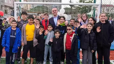 Sancaktepe'de Yaşar Kemal Yürüyüş Yolu ve Spor Alanı hizmete açıldı