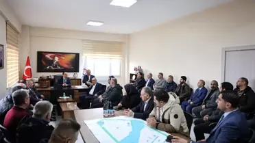 Vali Taşolar Yatırımcılarla Toplandı