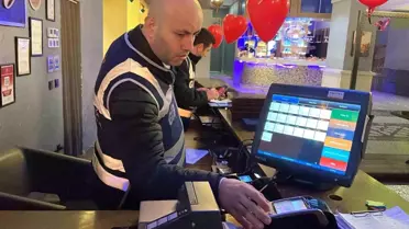 Zonguldak'ta Sevgililer Günü Denetimleri