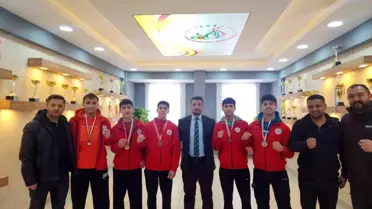 Ağrı'dan Halterde Türkiye Başarıları