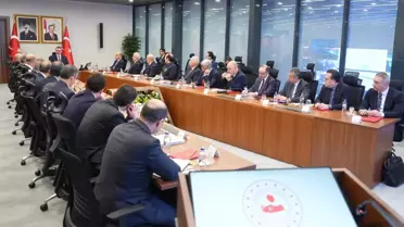 İçişleri Bakanı Çiftçi, Toplantı Gerçekleştirdi