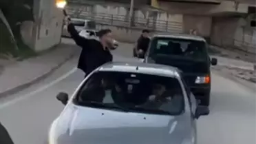 Bilecik'te Asker Konvoyunda Havaya Ateş Açıldı