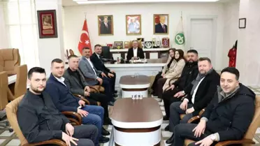 Cumayeri Esnaf ve Sanatkarlar Odasından anlamlı buluşma