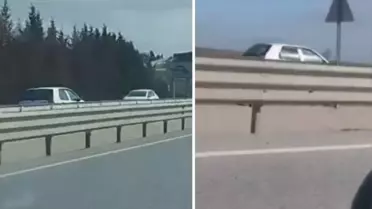 Yaşını duyanların ağzı açık kaldı! Kilometrelerce ters yönde ilerledi, trafiği birbirine kattı